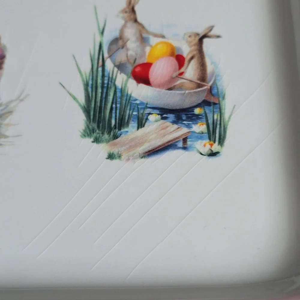 Williams Sonoma Ceramic Easter Serving Tray